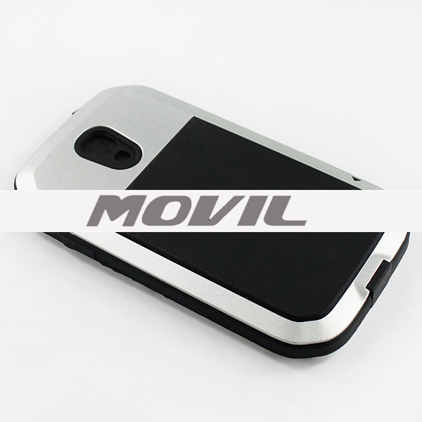 NP-1817 Funda de metal con triple defensa para Samsung S4-1